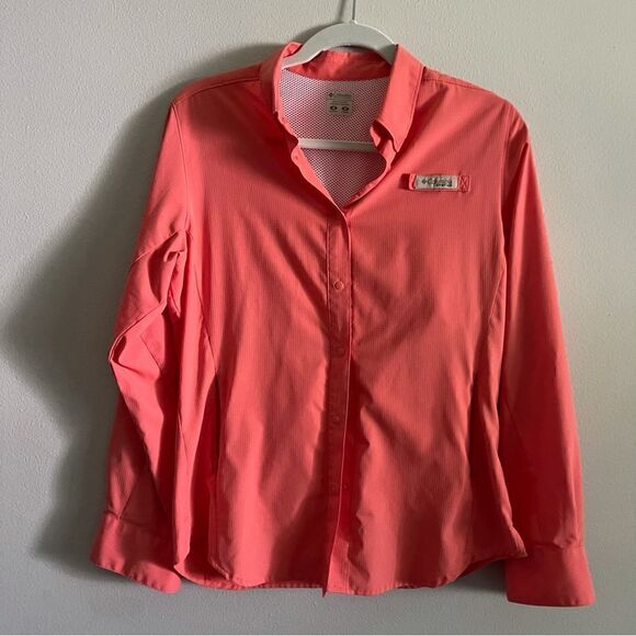 Columbia womens PFG shirt/jacket size M - Picture 1 of 3